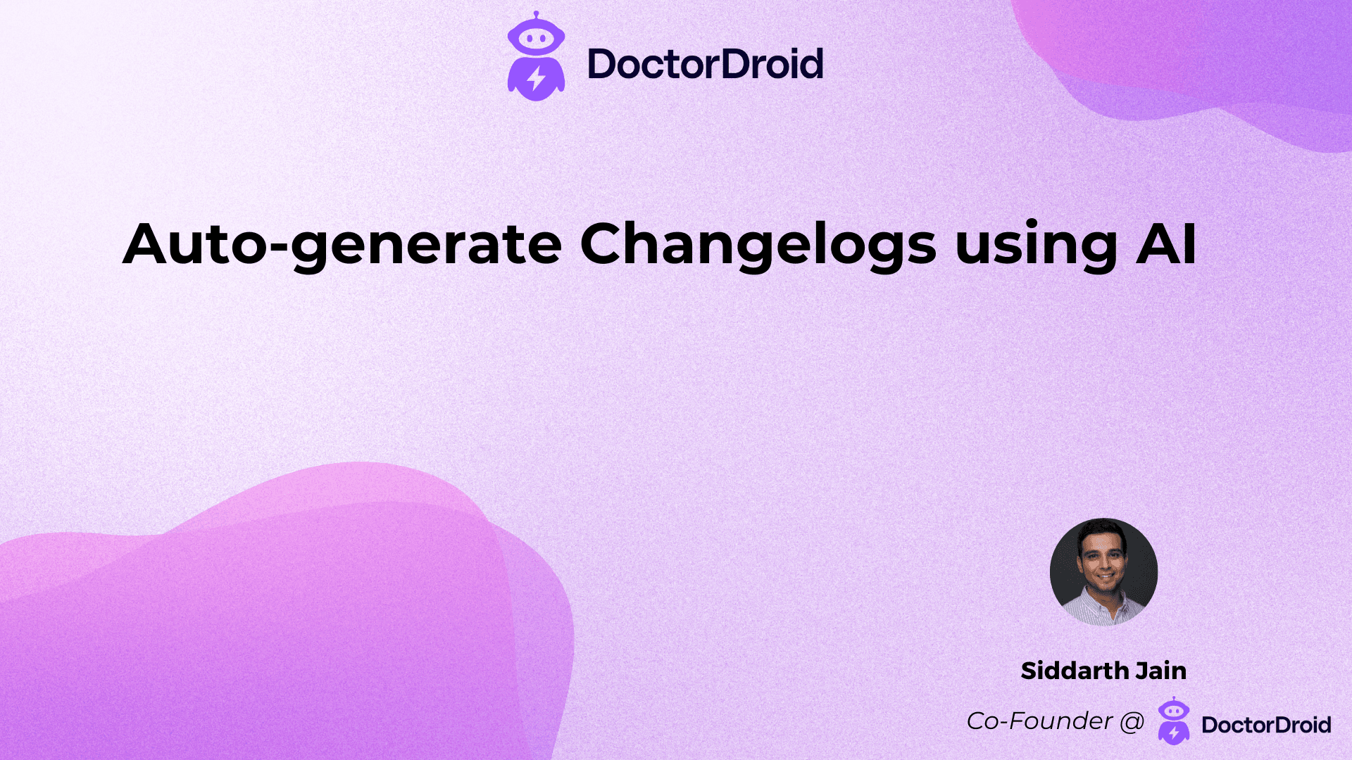 Auto-generate Changelogs for your Github Repository using AI