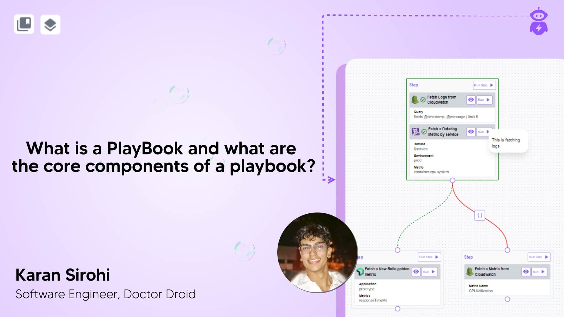 What is a PlayBook and what is core components of a playbook?