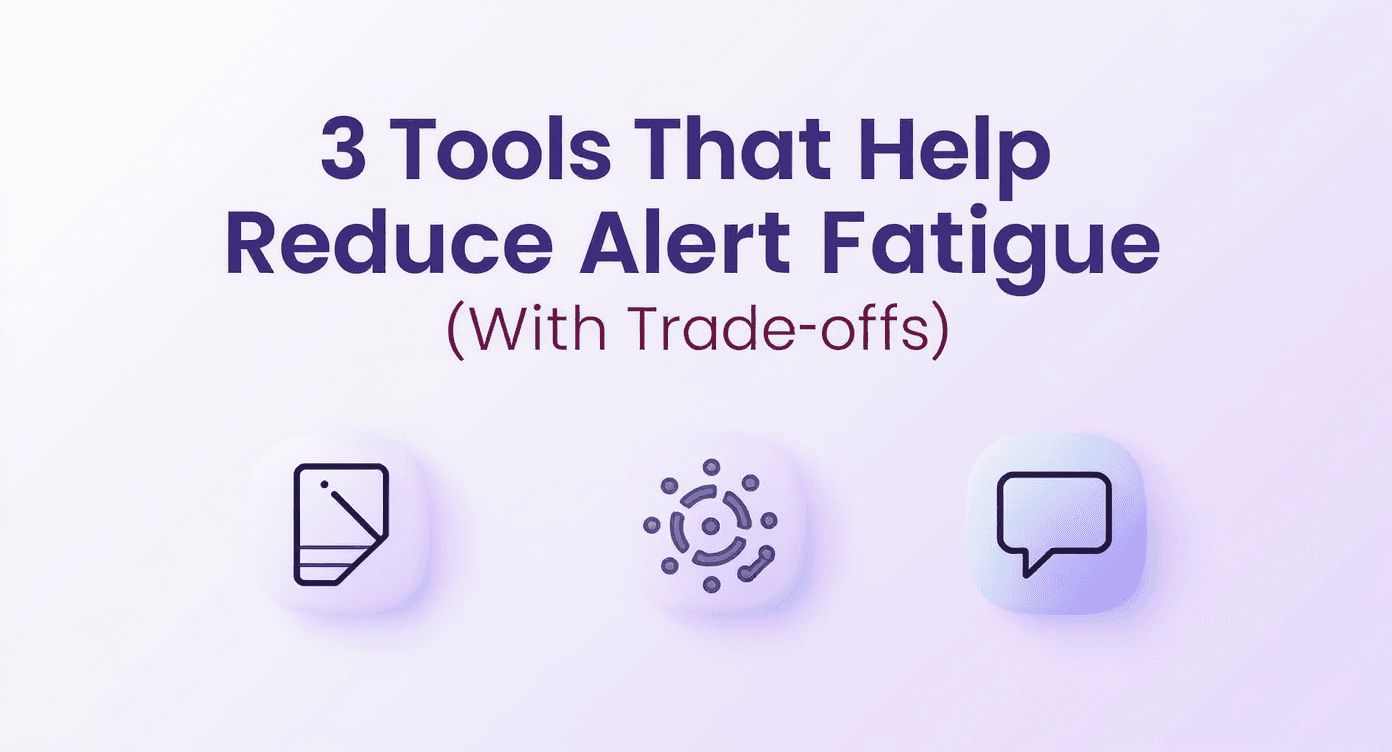 3 Tools That Help Reduce Alert Fatigue (With Trade-offs)