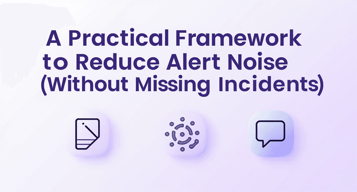Practical Framework to Reduce Alert Noise